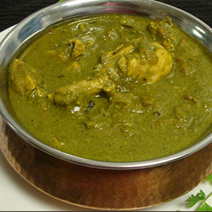 palak-chicken